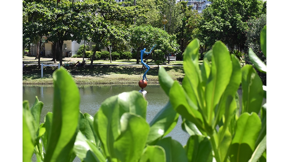 大林發電廠於98年認養中央公園綠地， 細心守護這片珍貴的都市綠心。